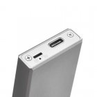 SilverStone MS10C Caja Externa SSD M.2 USB-C Plata