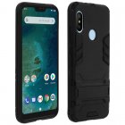 Avizar Funda Bumper Función Soporte Negra para Xiaomi Mi A2 Lite