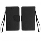 Avizar Funda Libro Negra para Smartphone Max. 139x133x71mm