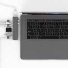 HyperDrive Pro Hub USB-C Multipuerto Gris