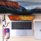 HyperDrive HD259A Silver Hub USB-C a USB 3.0/HDMI 4K