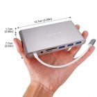 HyperDrive Ultimate Hub Silver USB-C Multipuerto