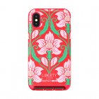 Tech21 Evo Luxe Liberty Azelia Funda Roja con Adornos Florales para Apple iPhone X / XS