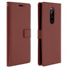 Avizar Funda Cartera Vintage Marrón para Sony Xperia 1