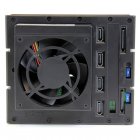 Startech Armario Rack Móvil 4 Bahías 3.5" sin Bandeja