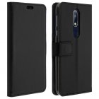 Avizar Funda Libro Billetera Negra para Nokia 7.1