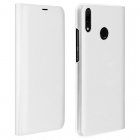 Avizar Flip Book Cover Funda Cartera Blanca para Huawei Y9 2019