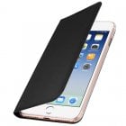 Avizar Flip Book Cover Funda Cartera Negra para iPhone 7 Plus/iPhone 8 Plus