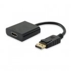 Equip Cabo DisplayPort Macho para HDMI Fêmea 0.25m Equip Cabo DisplayPort Macho para HDMI Fêmea 0.25m