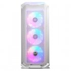 Nfortec Krater Cristal Templado USB 3.0 ARGB Blanco