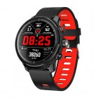 Leotec MultiSports Carbon Sport Fit Pulsera de Actividad Rojo