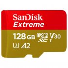 Sandisk Extreme MicroSDXC 128GB Clase 10 UHS-I + Adaptador