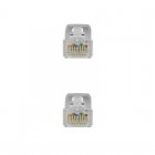 Nanocable Cabo de Rede RJ45 LSZH Cat.6A UTP AWG24 1m Cinzento