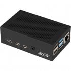 Joy-It RB-AlucaseP4+01B Carcasa Aluminio para Raspberry Pi 4 B