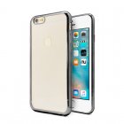 Nueboo Funda Gel TPU Borde Negro para iPhone 6/6S