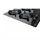 Teka GBC 63010 KBN Placa de Gas 3 Zonas Cristal Templado Negro