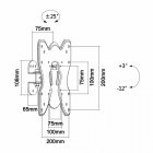 Aisens WT42TS-005 Soporte para TV de 23" a 42" VESA 200x200 Máx. 25kg