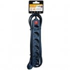 Garza Basic Power Regleta 6 Tomas con Interruptor y Cable 3m Negro Garza Basic Power Regleta 6 Tomas con Interruptor y Cable 3m Negro