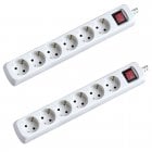 Garza Basic Power Pack 2 Regletas de 6 Tomas Garza Basic Power Pack 2 Regletas de 6 Tomas