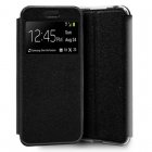 Cool Funda Flip Cover Liso Negro para Xiaomi Mi A3