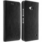 Avizar Funda Libro Negra para Microsoft Lumia 950