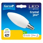 Garza Crystal Vela Bombilla LED 4W E14 Blanco Neutro