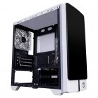 Hiditec NG-X2 USB 3.0 con Ventana Blanco/Negro