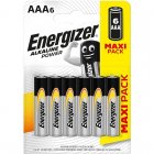 Energizer Alkaline Power Pilas AAA LR03 6 Unidades