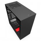 NZXT H510i Cristal Templado USB 3.1 RGB Negro/Rojo