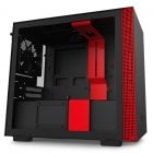 NZXT H210 Cristal Templado USB 3.1 Negro/Rojo Mate