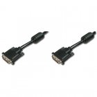 Digitus Cable Adaptador DVI Dual 10m Negro