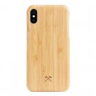 Woodcessories EcoCase Slim Funda de Madera Bambú para iPhone X/XS