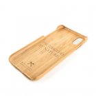 Woodcessories EcoCase Slim Funda de Madera Bambú para iPhone X/XS