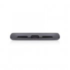 Woodcessories Bumper Case Stone Funda de Piedra Negro Volcán para iPhone X/XS
