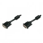 Digitus Cabo de Extensão DVI 24+1 M/F 3m DVI-D Dual Link Ferrite