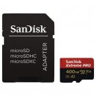 SanDisk Extreme Pro MicroSDXC 400GB Classe 10 U3 V30 A2 + Adaptador SD