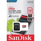 SanDisk Ultra MicroSDXC 256GB Clase 10 A1 UHS-I + Adaptador SD