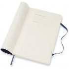 Moleskine 2019-20 Weekly Agenda Cuaderno Semanal Grande 18 Meses Tapa Blanda Azul