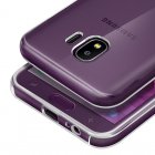 Avizar Fundas Protectora de Silicona y Policarbonato Protección 360º Transparente para Samsung Galaxy J4