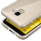 Avizar Fundas Protectora de Silicona y Policarbonato Protección 360º Transparente para Samsung Galaxy J6
