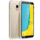 Avizar Fundas Protectora de Silicona y Policarbonato Protección 360º Transparente para Samsung Galaxy J6