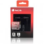 NGS Cross Rally Auriculares con Micrófono Negros
