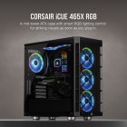 Corsair iCUE 465X RGB Cristal Templado USB 3.0 Negra