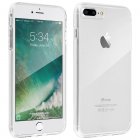Avizar Funda Protectora de Silicona y Policarbonato Protección Total Transparente para iPhone 7 Plus / iPhone 8 Plus