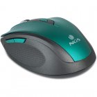 NGS Evo Mute Ratón Inalámbrico Azul