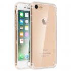 Avizar Funda Protectora de Silicona Transparente Protección 360 para iPhone 7 / iPhone 8