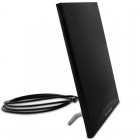 Metronic Antena Interior Extra-plana UHF HD com filtro 4G Preta