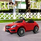 HomCom Mercedes Benz GLA Coche Eléctrico 6V Rojo