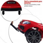 HomCom Mercedes Benz GLA Coche Eléctrico 6V Rojo