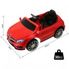 HomCom Mercedes Benz GLA Coche Eléctrico 6V Rojo